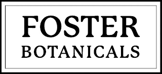 FOSTER BOTANICALS logo