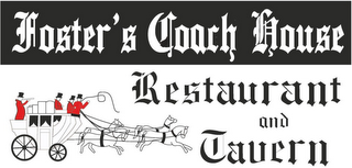 FOSTER'S COACH HOUSE RESTAURANT AND TAVERN logo