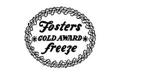FOSTERS GOLD AWARD FREEZE logo