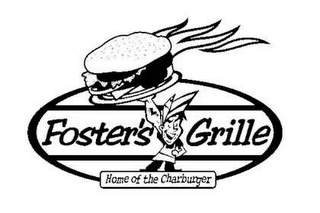 FOSTER'S GRILLE HOME OF THE CHARBURGER logo