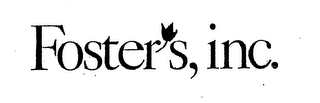 FOSTER'S, INC. logo