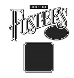 FOSTER'S SINCE 1984 logo