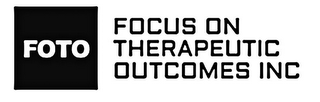 FOTO FOCUS ON THERAPEUTIC OUTCOMES INC logo