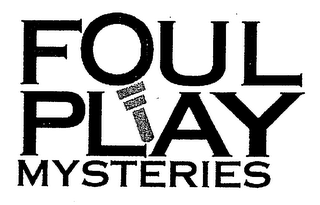 FOUL PLAY MYSTERIES logo