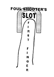 FOUL SHOOTER'S SLOT FIRST FINGER logo