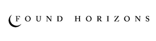 FOUND HORIZONS logo