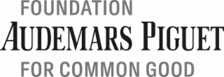 FOUNDATION AUDEMARS PIGUET FOR COMMON GOOD logo
