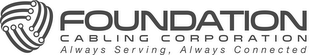 FOUNDATION CABLING CORPORATION ALWAYS SERVING, ALWAYS CONNECTED logo