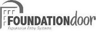 FOUNDATION DOOR EXPRESSIVE ENTRY SYSTEMS logo