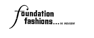 FOUNDATION FASHIONS IN REVIEW logo