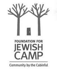 FOUNDATION FOR JEWISH CAMP COMMUNITY BY THE CABINFUL logo