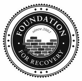 FOUNDATION FOR RECOVERY SINCE 2005 logo