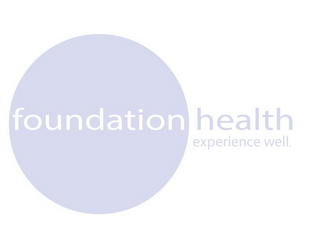 FOUNDATION HEALTH EXPERIENCE WELL. logo