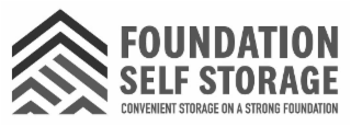 FOUNDATION SELF STORAGE CONVENIENT STORAGE ON A STRONG FOUNDATION logo