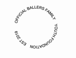 FOUNDATION YOUTH EST 2019 FAMILY BALLERS OFFICIAL logo