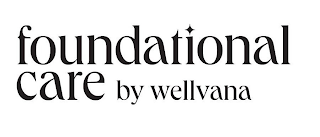 FOUNDATIONAL CARE BY WELLVANA logo