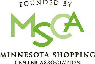 FOUNDED BY MSCA MINNESOTA SHOPPING CENTER ASSOCIATION logo