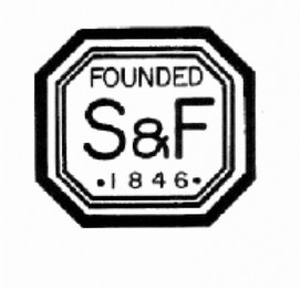FOUNDED S&F 1846 logo