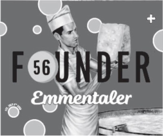 FOUNDER 56 EMMENTALER EST. JULY 4TH 1956 logo