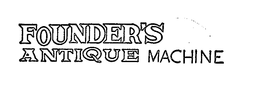 FOUNDER'S ANTIQUE MACHINE logo