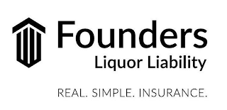 FOUNDERS LIQUOR LIABILITY REAL. SIMPLE.INSURANCE. logo