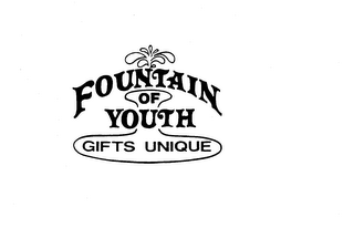FOUNTAIN OF YOUTH GIFTS UNIQUE logo