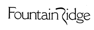 FOUNTAIN RIDGE logo