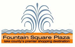 FOUNTAIN SQUARE PLAZA LAKE COUNTY'S PREMIER SHOPPING DESTINATION logo