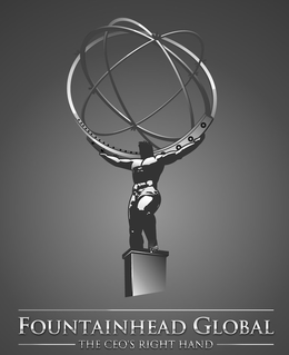 FOUNTAINHEAD GLOBAL THE CEO'S RIGHT HAND logo