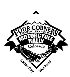 FOUR CORNERS IRON HORSE MOTORCYCLE RALLY COLORADO LABOR DAY WEEKEND logo