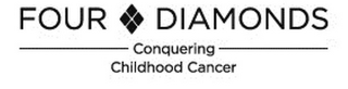 FOUR DIAMONDS CONQUERING CHILDHOOD CANCER logo