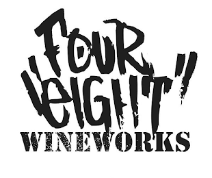 FOUR EIGHT WINEWORKS logo