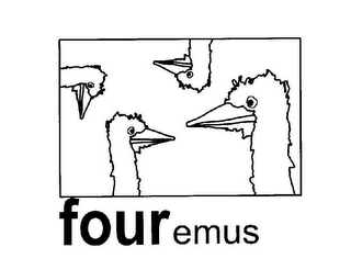 FOUR EMUS logo