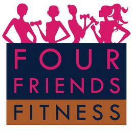 FOUR FRIENDS FITNESS logo