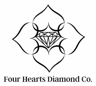 FOUR HEARTS DIAMOND CO. logo