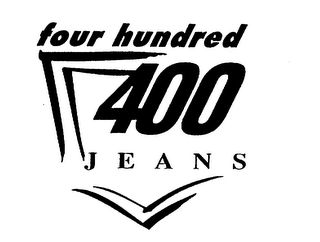 FOUR HUNDRED 400 JEANS logo