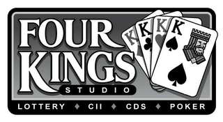 FOUR KINGS STUDIO LOTTERY · CII · CDS · POKER logo