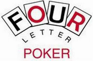 FOUR LETTER POKER logo