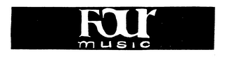 FOUR MUSIC logo