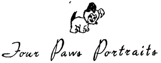 FOUR PAWS PORTRAITS logo