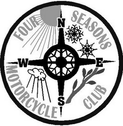 FOUR SEASONS MOTORCYCLE CLUB N W S E logo