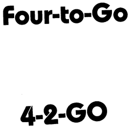 FOUR-TO-GO 4-2-GO logo