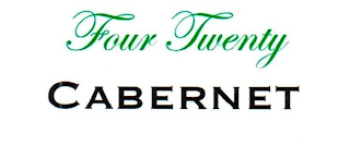 FOUR TWENTY CABERNET logo