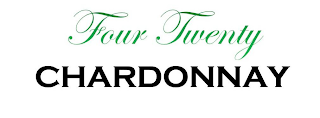 FOUR TWENTY CHARDONNAY logo