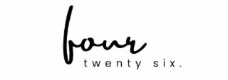 FOUR TWENTY SIX. logo