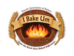 ·FOURTH GENERATION OF BAKERS· I BAKE UM·TASTE THE BRICK OVEN BAKED DIFFERENCE· logo