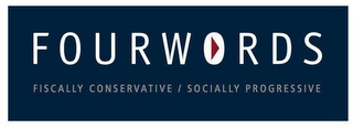 FOURWORDS, FISCALLY CONSERVATIVE/SOCIALLY PROGRESSIVE logo