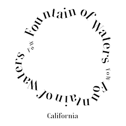 FOW FOUNTAIN OF WATERS CALIFORNIA logo