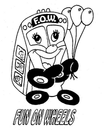 F.O.W. FUN ON WHEELS logo