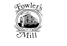 FOWLER'S MILL 1834 logo